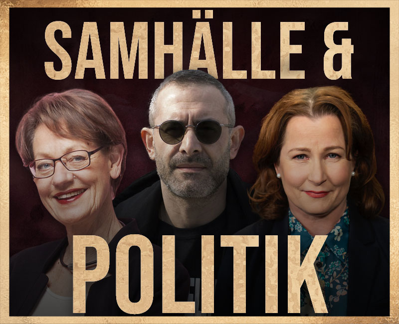 Sveriges mest fascinerande, framgångsrika och kontroversiella samhällsdebattörer och politiker såsom komiker och libertarianen Aron Flam och SVT journalisten Anna Hedenmo och socialdemokraten Jan Emanuel